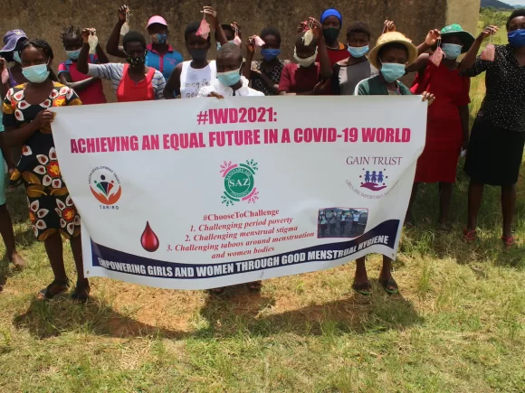 TYDT Empowers Girls with Dignity and Menstrual Health Support during COVID-19